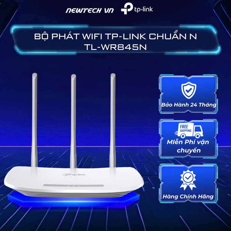 Bộ Phát Wifi TP-Link TL-WR845N 3 Râu 300Mbps Chuẩn N - Chính Hãng Bảo ...