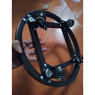 Giá đỡ chậu cây đường kính 35cm, Đế chậu cây có bánh xe