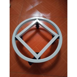Giá đỡ chậu cây đường kính 35cm, Đế chậu cây có bánh xe