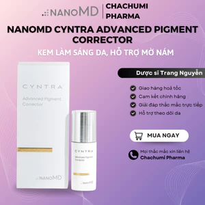 Kem Làm Sáng Da, Hỗ Trợ Mờ Nám NanoMD Cyntra Advanced Pigment Corrector 20ml