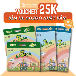 (Giá Tốt )Tã/ bỉm Gozoo cao cấp Nhật Bản NB52/S44/M40/M38/L36/XL34/2XL32/3XL30