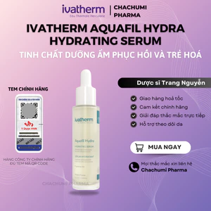 Tinh chất dưỡng ẩm phục hồi và trẻ hoá Ivatherm Aquafil Hydra Hydrating Serum 30ml