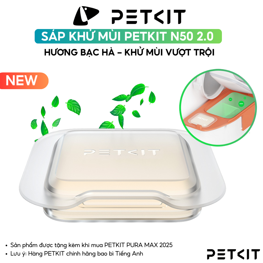 Ảnh Sáp khử mùi PETKIT N50 2.0 dùng cho máy dọn phân mèo PETKIT 3