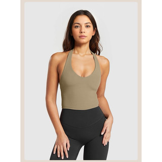 Áo Thể Thao Gym, Yoga Nữ Thiết Kế Cổ Yếm Chất Poly Cao Cấp Nâng Đỡ Vòng 1 Tốt, Co Giãn 4 Chiều, Thấm Hút Nhanh (mã ao01)