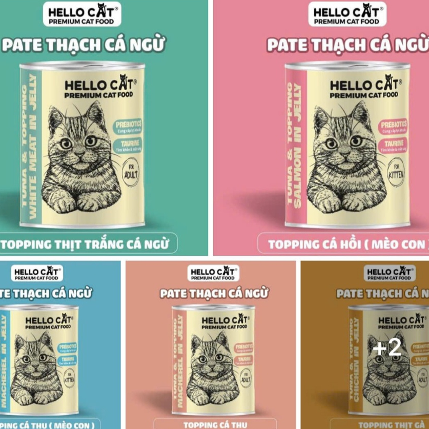 Pate mèo Hello cat 400g | Shopee Việt Nam