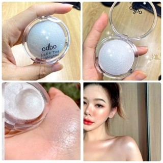 [ HÀNG MỚI VỀ ] Phấn Bắt Sáng Highlight ODBO Soft Tint Highlight, ODBO Glowing Skin 4g (OD173)