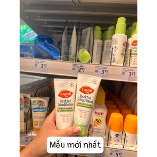 Thanh lăn,xịt chống muỗi, kem bôi côn trùng đốt và gel bôi muỗi đốt Squito Free cho bé từ sơ sinh của Đức- Da