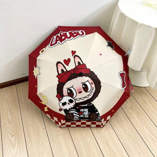 ô dù gấp gọn labubu chống tia UV ,ô dù labubu chống nắng mưa hot trend mẫu mới