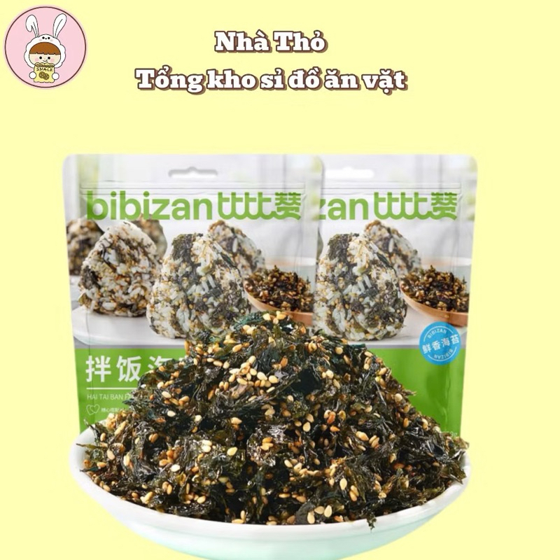 Rong Biển Ăn Liền BIBIZAN, Rong Biển Trộn Cơm Combo 4 Gói (1kg) Siêu ...