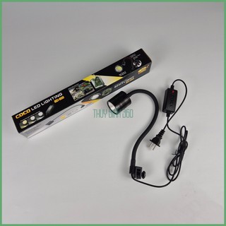 Đèn Rọi COCO SD - 3 Chế Độ Màu - Cho Hồ Cá Cảnh Thủy Sinh Biotop, Bán Cạn, Tiểu Cảnh