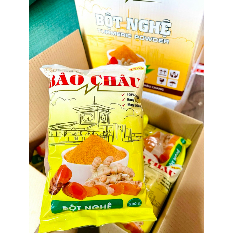 Bột nghệ (cà ri nghệ) Bảo Châu túi 500gr