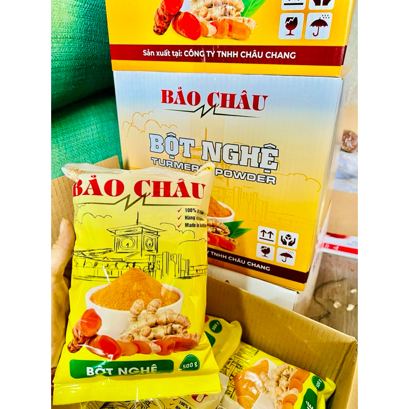 Bột nghệ (cà ri nghệ) Bảo Châu túi 500gr