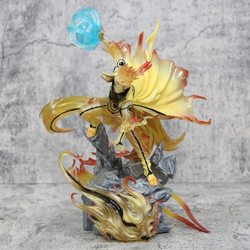 Mô hình nhân vật Naruto Lục đạo Cửu Vĩ Rasengan | Shopee Việt Nam