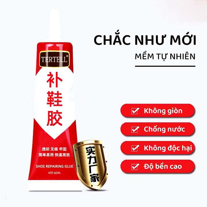 Keo Dán Giày Siêu Dính⭐, Keo Dán Giày Thể Thao Bằng Cao Su Chống Nước