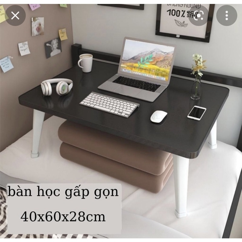 Bàn học chân nhựa ngồi bệt gấp gọn Daba Home sang trọng tiện dụng