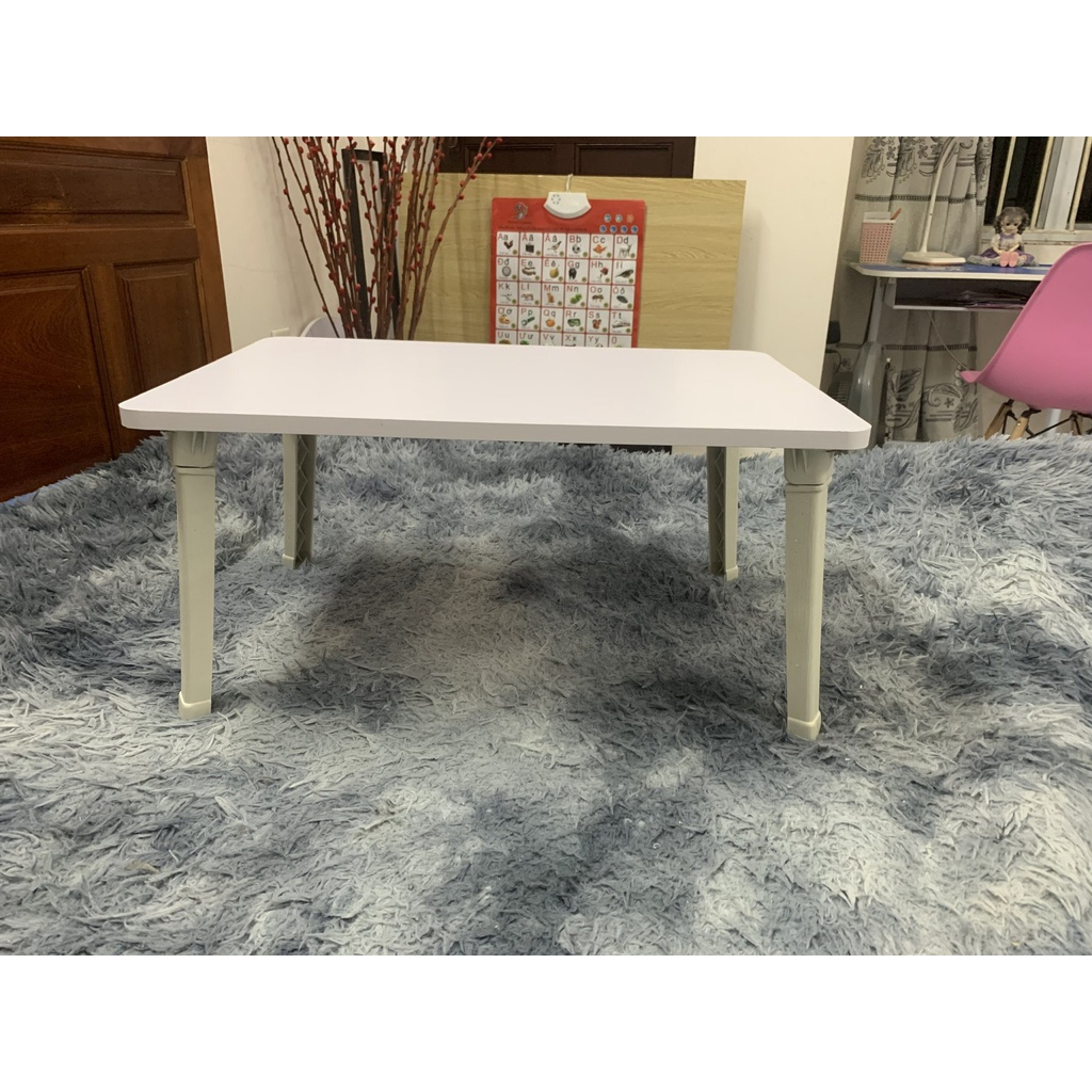 Bàn học chân nhựa ngồi bệt gấp gọn Daba Home sang trọng tiện dụng