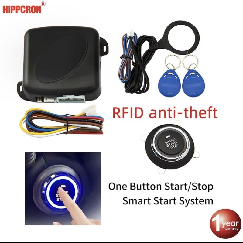 Nút start Stop/Bộ Khởi Động Xe Ô Tô Bằng Nút Bấm/Đề nổ từ xa - Nút Đề ...