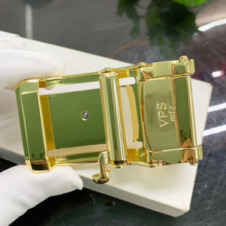 Mặt dây lưng da cá sấu cao cấp, đầu khóa thắt lưng da cá sấu  - Bản 3.5 cm và bản 4cm