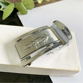 Mặt dây lưng da cá sấu cao cấp, đầu khóa thắt lưng da cá sấu  - Bản 3.5 cm và bản 4cm