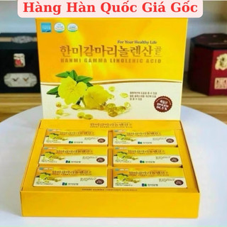 [DATE 2027] Tinh Dầu Hoa Anh Thảo Hanmi Gamma Linolenic Acid Hàn Quốc Cân Bằng Nội Tiết Tố [HỘP 180 VIÊN]