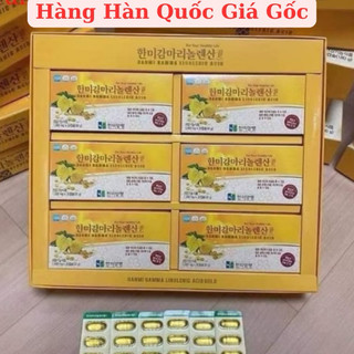 [DATE 2027] Tinh Dầu Hoa Anh Thảo Hanmi Gamma Linolenic Acid Hàn Quốc Cân Bằng Nội Tiết Tố [HỘP 180 VIÊN]