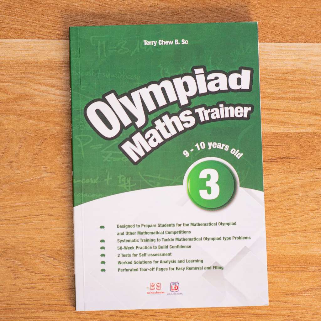 Ảnh Sách Olympiad Maths Trainer 3, Toán Singapore luyện thi lớp 3 ( 9 - 10 tuổi ) 3