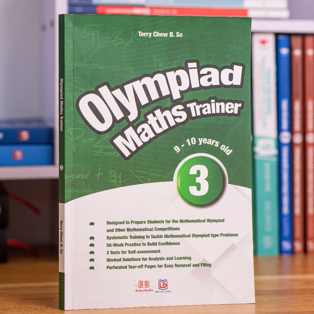 Ảnh Sách Olympiad Maths Trainer 3, Toán Singapore luyện thi lớp 3 ( 9 - 10 tuổi ) 2