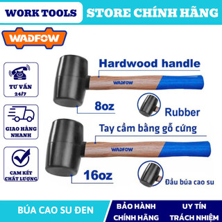ĐỒ NGHỀ WADFOW Búa cao su đen 220g , 450g WMB7301 , WMB7302