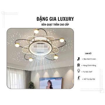 [ Nhiều Mẫu - Giá Sale ] Đèn quạt ốp sát trần thế hệ mới xoay đảo 180 độ | Quạt sát trần hiện đại dành cho trần nhà thấp
