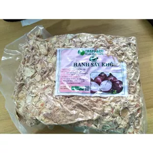 1KG HÀNH TÍM THÁI LÁT SẤY KHÔ - DRIED SHALLOT SLICES -THAPHACO