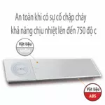 Hộp điện âm bàn, Ổ cắm điện có tính năng sạc không dây, 2 ổ cắm, 2 USB, 1 LAN 1HDMI - BH 12 Tháng — ảnh 5