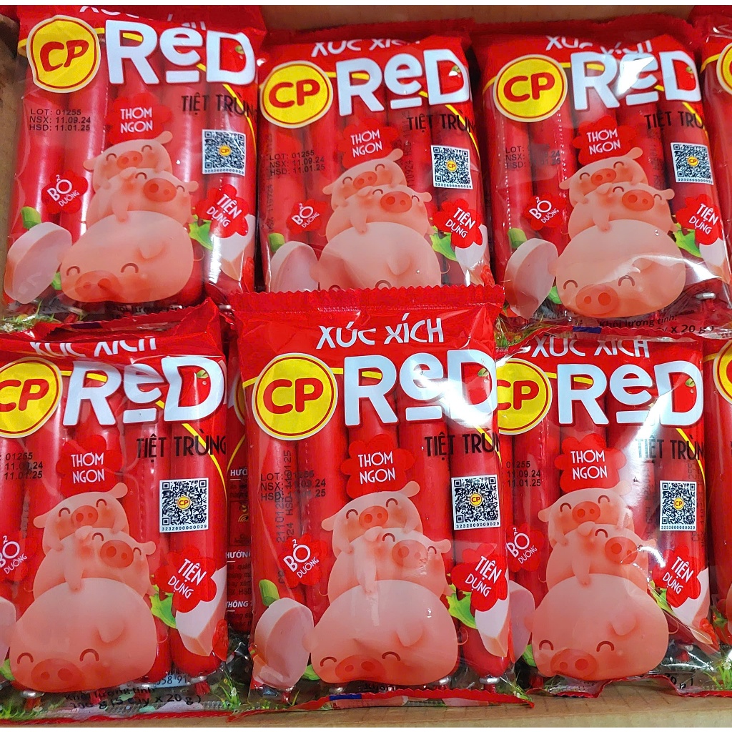 Xúc Xích Tiệt Trùng CP gói 100g