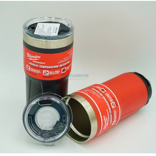 Bình giữ nhiệt Packout 591ml 4822-83-92R MILWAUKEE 20oz. Giữ nhiệt cả ngày 48-22-8392R 48-22-8392B