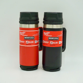 Bình giữ nhiệt 532ml Milwaukee 48-22-8394 inox chuẩn 2 lớp giữ nhiệt, chống va đập gắn được Packout