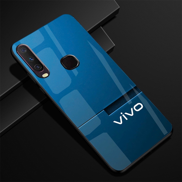 Ốp Lưng VIVO U10, Y11, Y12, Y15, Y17, Y19 Mặt Lưng Kính Cao Cấp, Chống Sốc, Hàng Mới