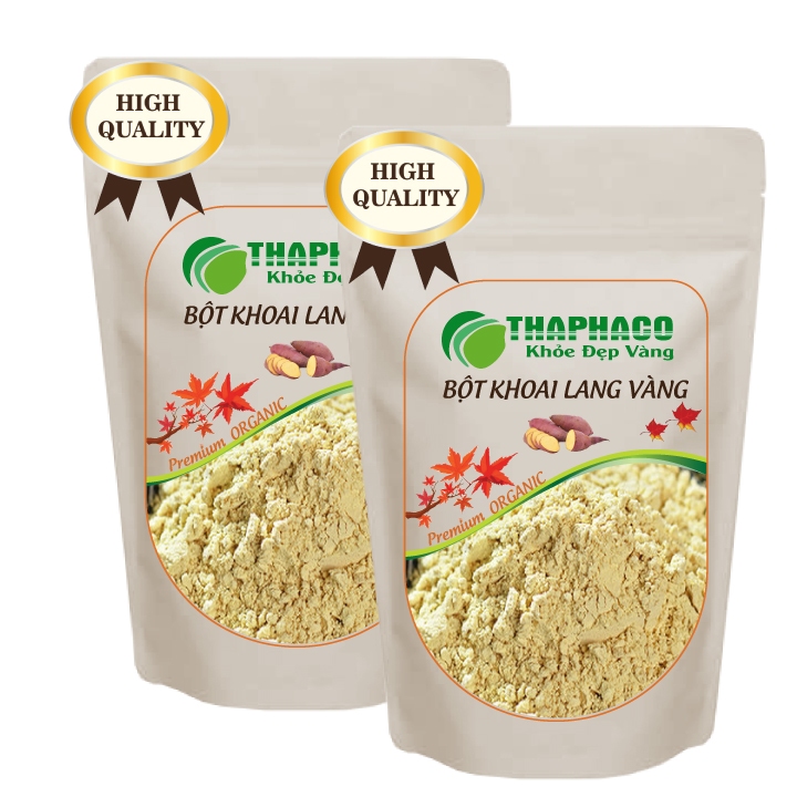 1kg Bột Khoai Lang Vàng Nguyên Chất - Bột Siêu Mịn Chất Lượng Cao