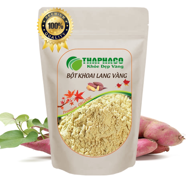 1kg Bột Khoai Lang Vàng Nguyên Chất - Bột Siêu Mịn Chất Lượng Cao