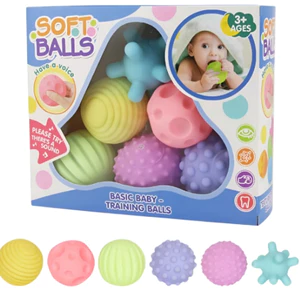 Bóng cho bé chơi, bóng xúc giác giúp phát triển xúc giác, thị giác, thính giác cho bé - Gutykids