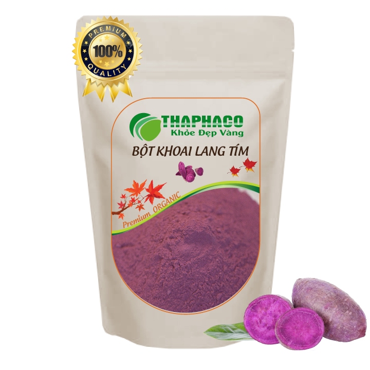 1kg Bột Khoai Lang Tím Nguyên Chất - Bột Siêu Mịn Chất Lượng Cao - Hàng Công Ty