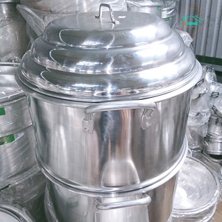 [Kho Sỉ] [CHÍNH HÃNG] CHÕ HẤP ĐỒ XÔI NHÔM SIZE 24cm TRƯỜNG THÀNH CAO CẤP HẤP 2-4KG KG GẠO, LOẠI 1 DÀY - HUNGHOME