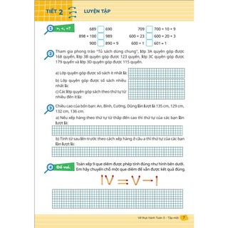 Sách - Vở Thực Hành Toán 3 - Biên soạn theo chương trình GDPT mới - ndbooks