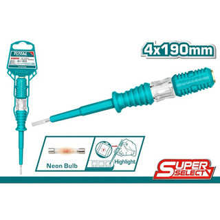 Bút thử điện TOTAL cỡ 3-4 inch THT291408 THT291908, Bh 12 tháng  Kouritsu Official Store