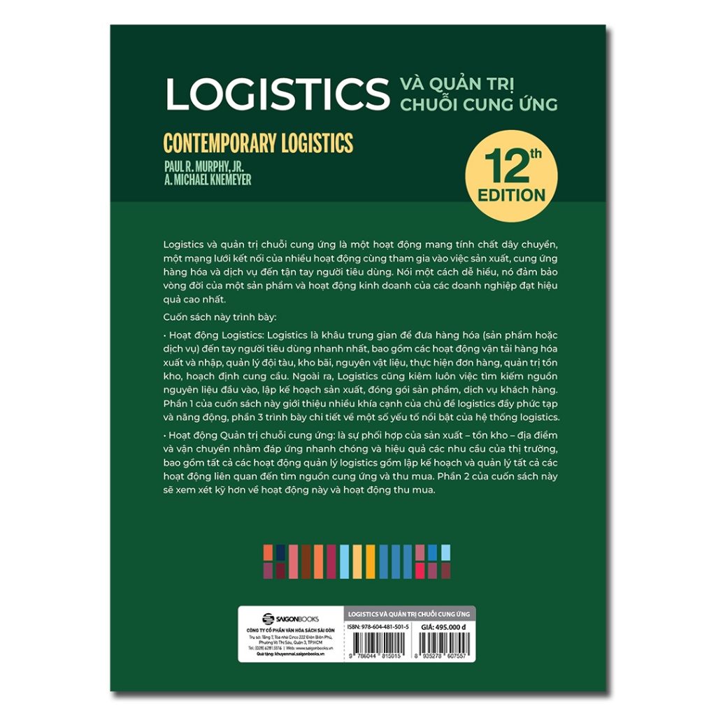 Sách - Textbook - Logistics Và Quản Trị Chuỗi Cung Ứng - Paul R. Murphy ...