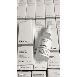 The Ordinary Hyaluronic Acid 2% + B5 Serum cấp nước và phục hồi da sau mụn