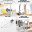 Khay Inox Gắn Vòi Rửa Bát- Giá Inox Thép Không Rỉ Treo Vòi - Nhà Tắm -Chậu Rửa Bát - Toilet Để Đồ Đa Năng - KHAYDEDO69