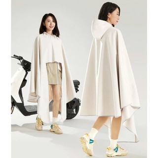 Áo Mưa Cánh Dơi Cao Cấp Vải Dù Dày Dặn – Có Kính Chắn Gió, Mặt Trước Trong Suốt Xem Đồng Hồ Dễ Dàng