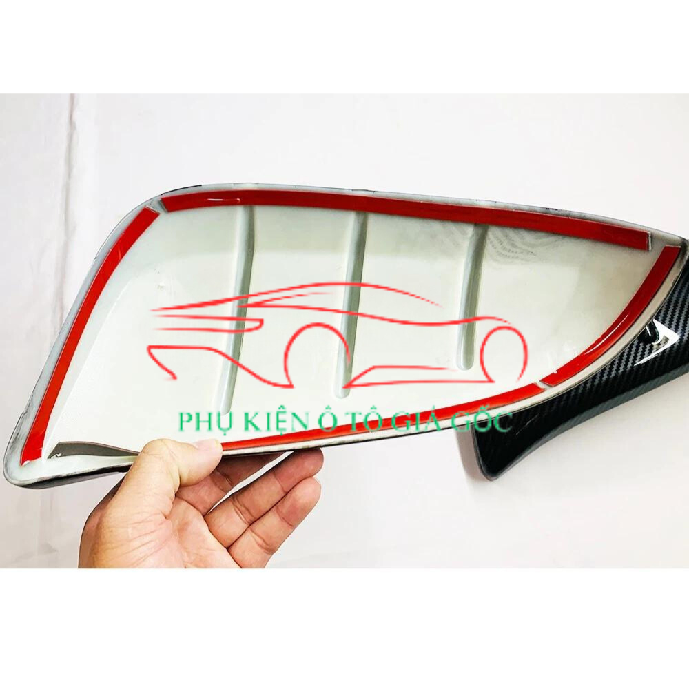 Ốp gương chiếu hậu xe Toyota Corolla Cross 2020 - 2022, 2022, 2023, 2024, 2025 nhựa vân cacbon cao cấp