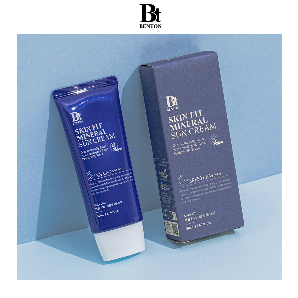 Ảnh Kem chống nắng khoáng chất Benton Skin Fit Mineral SPF50+/PA++++ 50ml 2