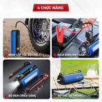 BƠM LỐP KÍCH BÌNH Ô TÔ V2 4IN1 Medicar 12.000mAh. Tích hợp đèn chiếu sáng công suất cao, an toàn — ảnh 2