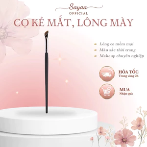 Cọ kẻ mắt/ kẻ lông mày đầu tém xéo siêu mỏng độ chính xác cao tiện lợi